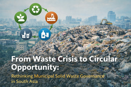 From Waste Crisis to Circular Opportunity: Rethinking Municipal Solid Waste Governance in South Asia