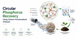Circular Phosphorus Recovery Using Calcium-Functionalized Chitosan