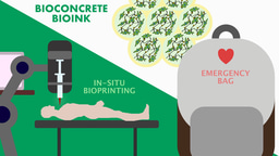 Microgel to Bioconcrete: Tiny to Big