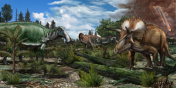 Long-term climatic changes did not cause the extinction of non-avian dinosaurs