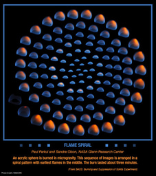 Flames in Space Image Poll: Flame Spiral