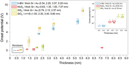Quantum tunnelling and leakage current across two-dimensional materials