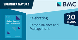 Celebrating 20 Years of Carbon Balance and Management