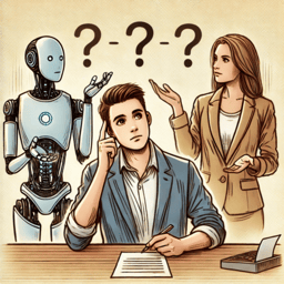 When humans hesitate, do we trust AI?