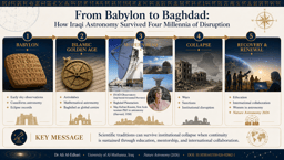 From Babylon to Baghdad: How Iraqi Astronomy Survived Four Millennia of Disruption