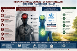The Impact of Negative Moral Character on Health and the Role of Spirituality