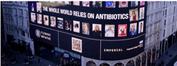 From Piccadilly Lights to Parliament: Why AMR Needs Public Imagination as Well as Policy Action