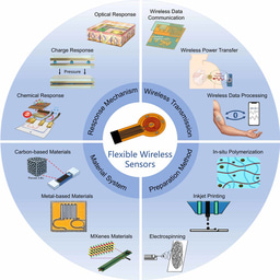 Polymer‑Based Flexible Wireless Sensors for Health Monitoring