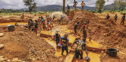 Resource Rushes and Human Migration
