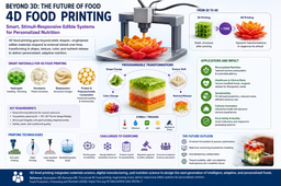 Beyond 3D: How 4D Food Printing Could Transform Personalized Nutrition