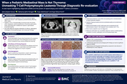 When a Pediatric Mediastinal Mass Is Not Thymoma: Unmasking T-Cell Prolymphocytic Leukemia Through Diagnostic Re-evaluation