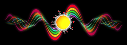 When molecules dance in the light of quantum dots