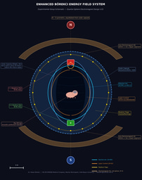 Spacetime Curvature Inside a Stationary Volume Completely Enclosed by a Near-Light-Speed Energy Shell: The New Energy Field Apparatus, the Redesigned New Metric and Antimatter Production