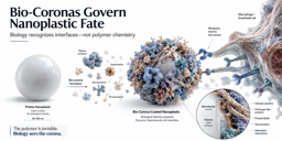Bio-Coronas Govern Nanoplastic Fate Beyond Polymer Chemistry