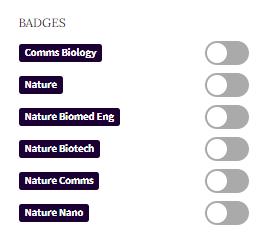New! Add your journal name with a clickable badge | Research ...