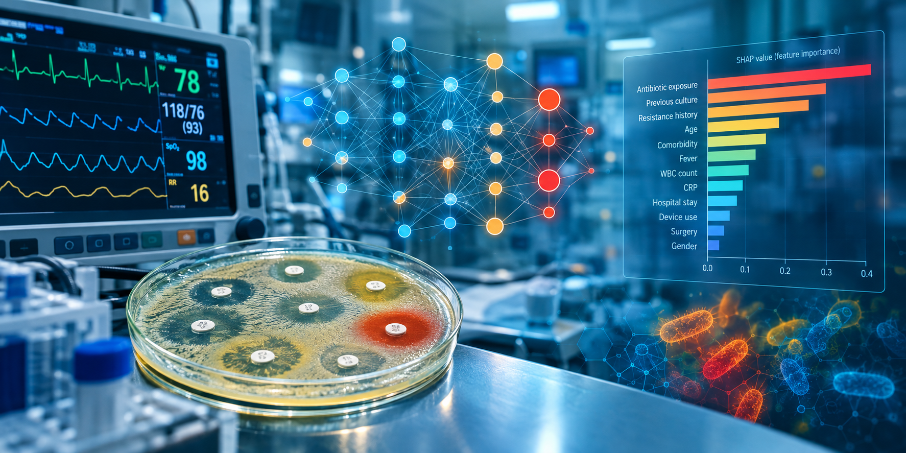 Machine Learning Predicts Multidrug Resistance in Surgical ICU: Insights from a Resource-Limited Setting