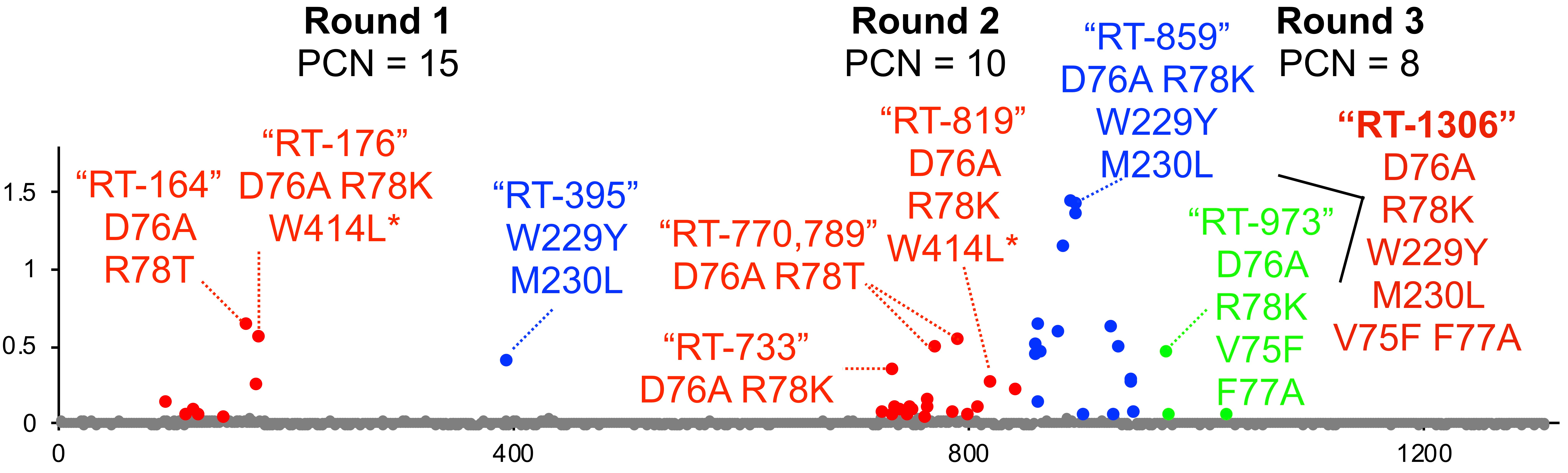 Measuring RNA modifications with evolved enzymes