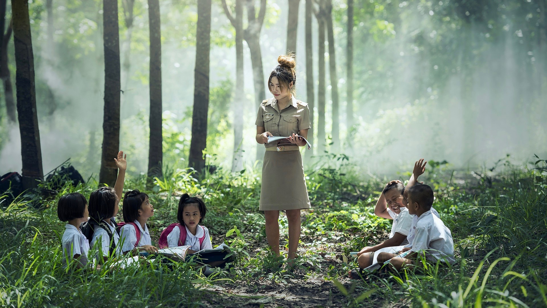 The benefits of outdoor learning