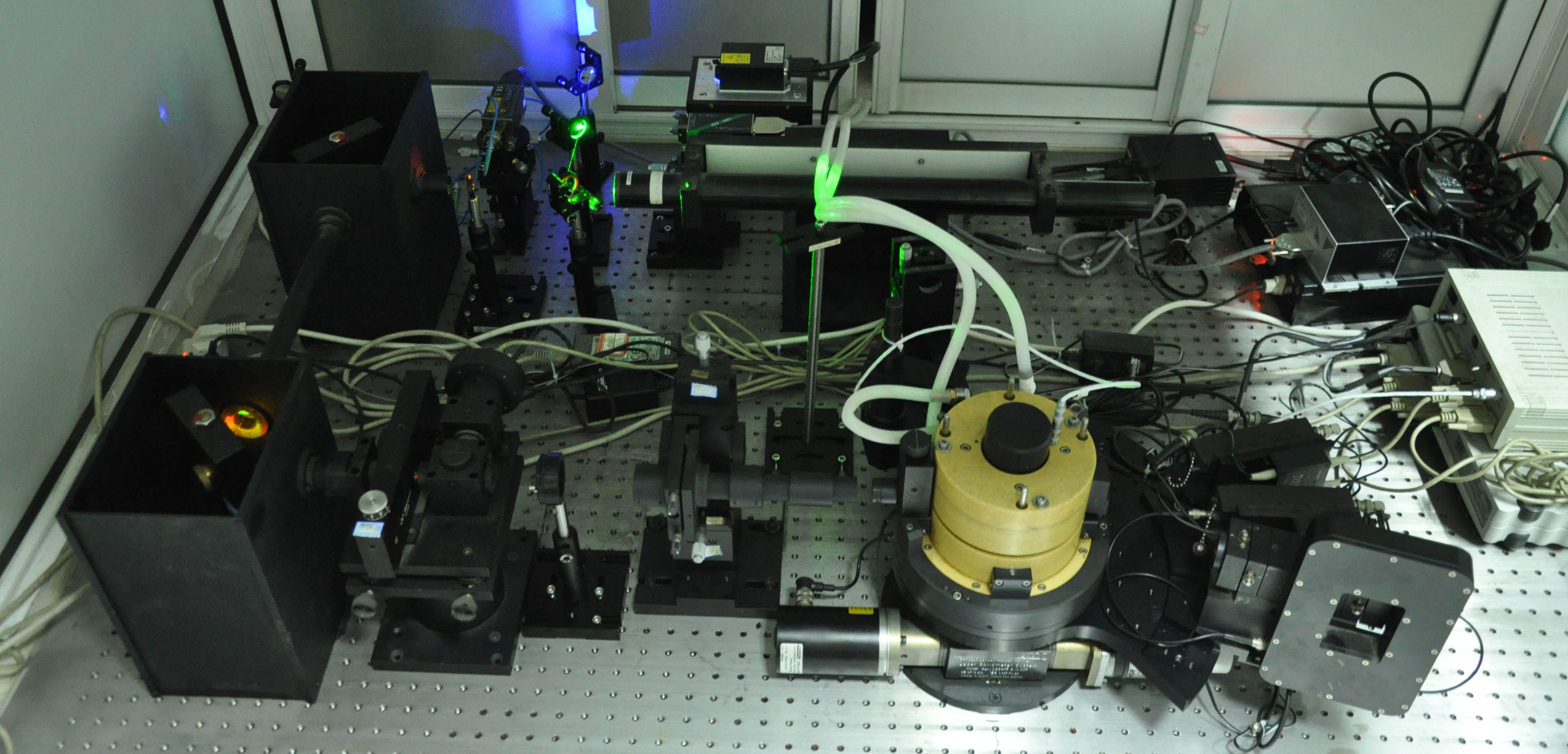 How large macromolecules move in a crowded environment?