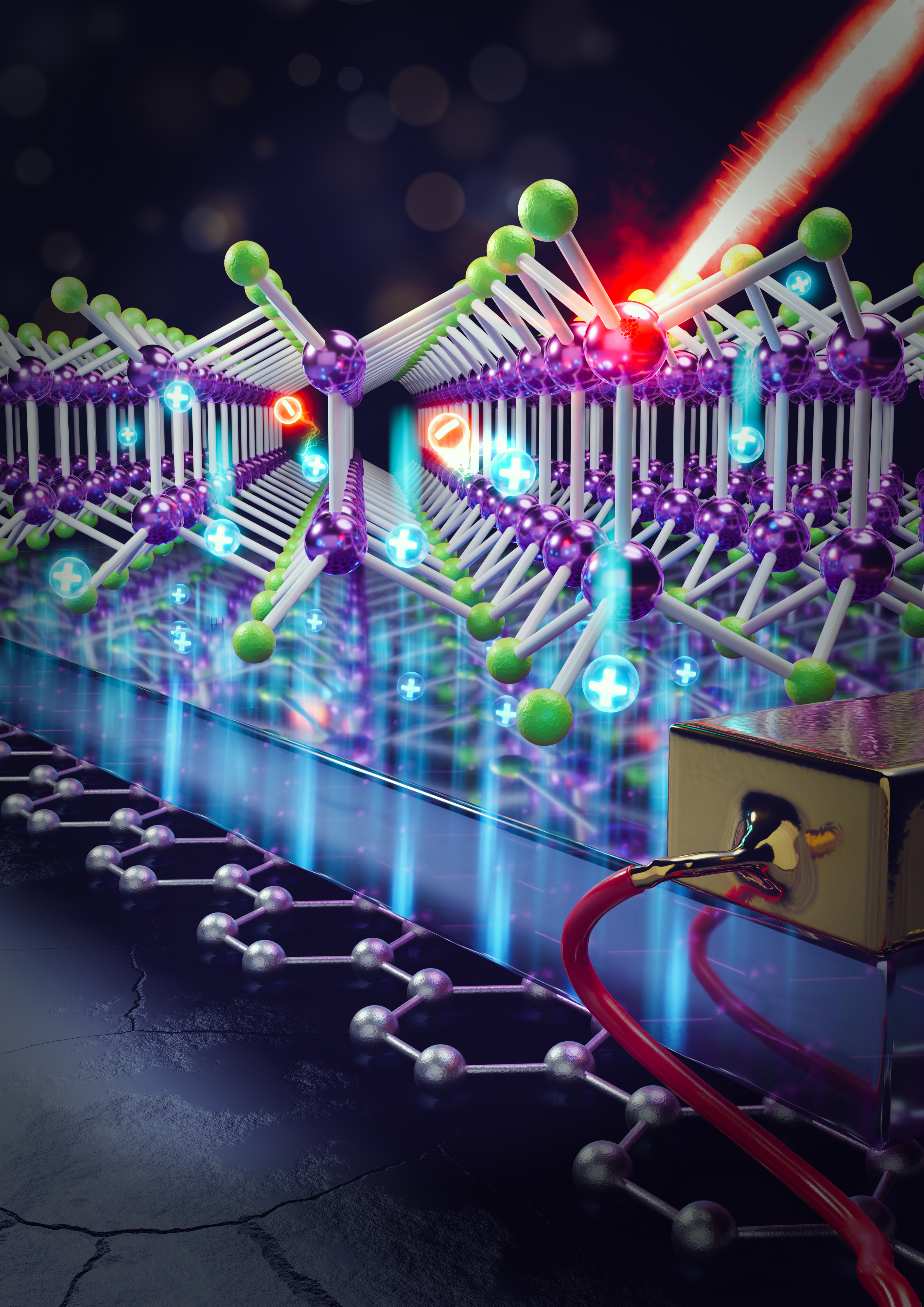 Flat band detection by tunneling currents in van der Waals field effect structures