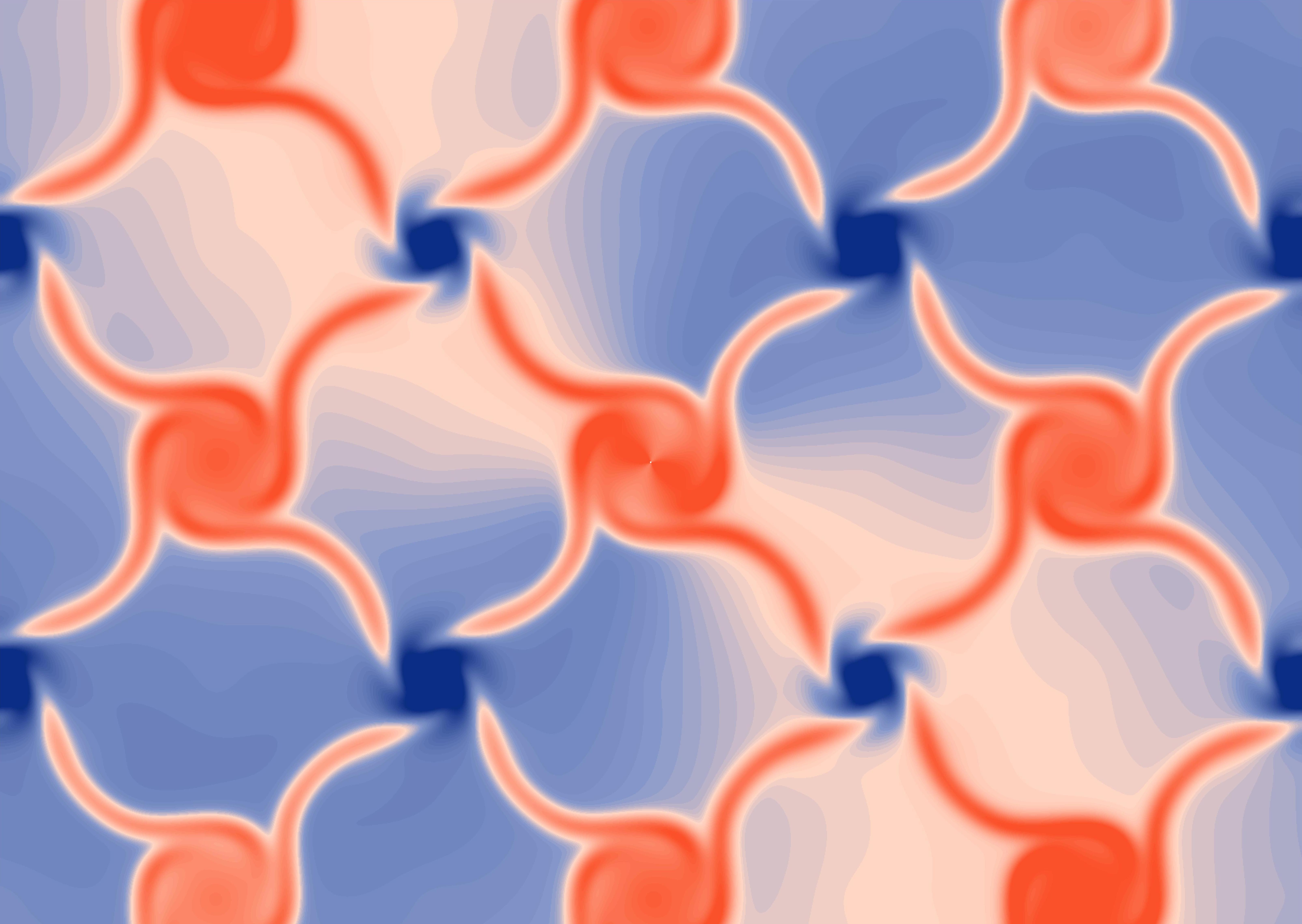 Topological chiral crystals