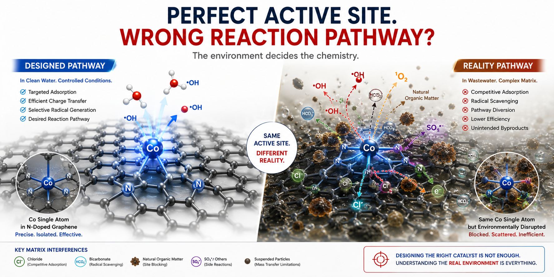 The Single-Atom Catalyst Conundrum: Are We Designing Perfect Active Sites for the Wrong Reaction Pathways?