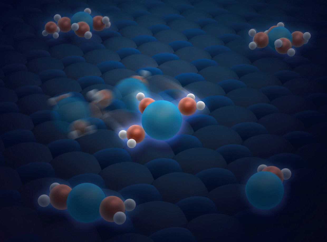 Visualizing the hydrated ions with atomic resolution