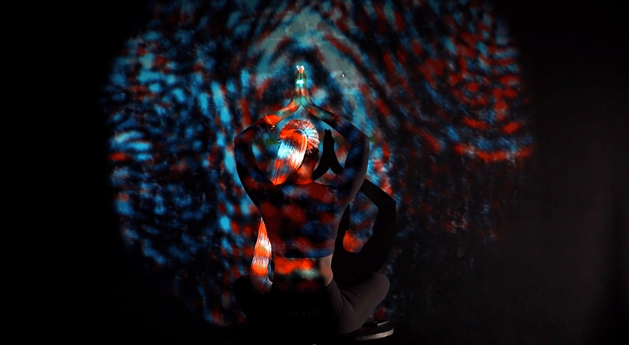 A Drop of Light: An interactive installation and performance.