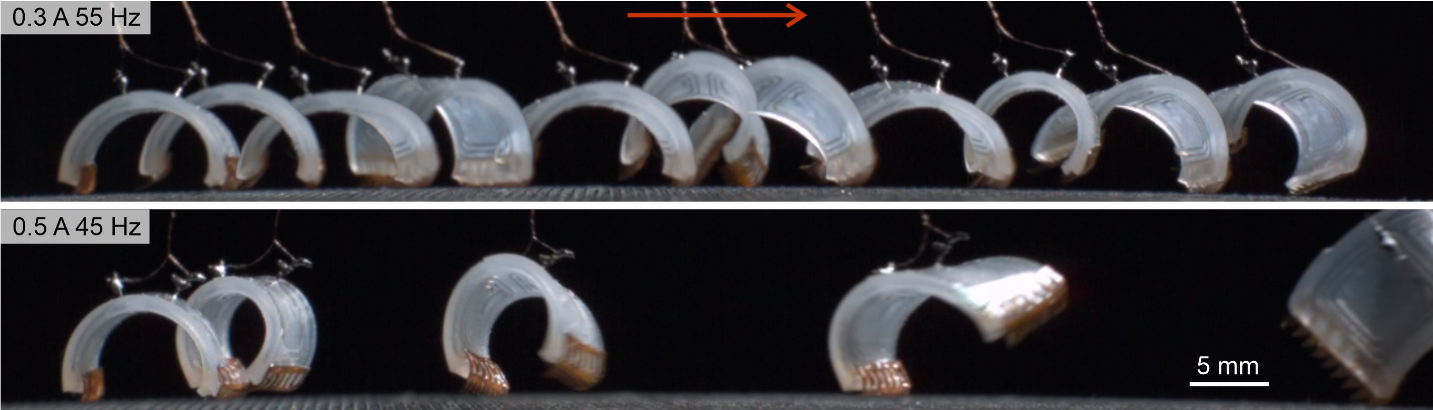 Ultrafast small-scale soft electromagnetic robots