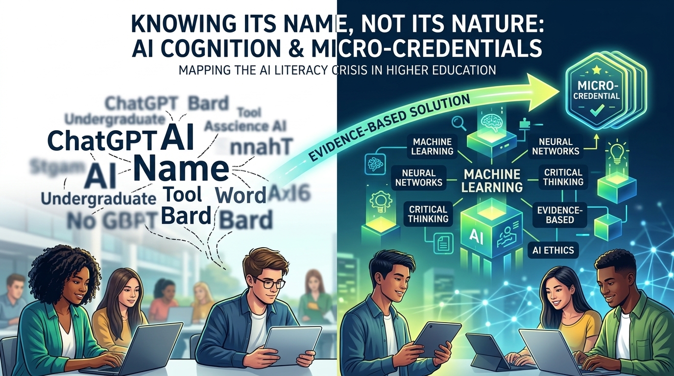 Knowing its Name, Not its Nature: The AI Literacy Crisis in Higher Education