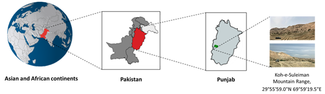  A new source of natural nanomaterial in Pakistan for industrial applications 