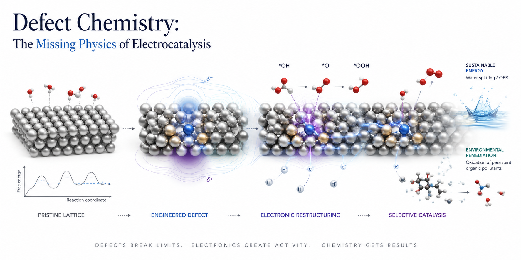 Defect Chemistry: The Missing Physics of Electrocatalysis