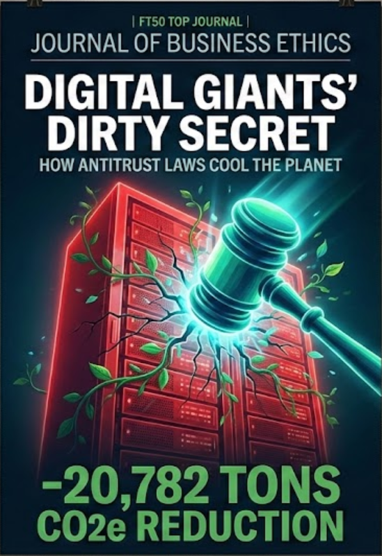 Digital Giants’ Dirty Secret: How Antitrust Laws Are Cooling the Planet