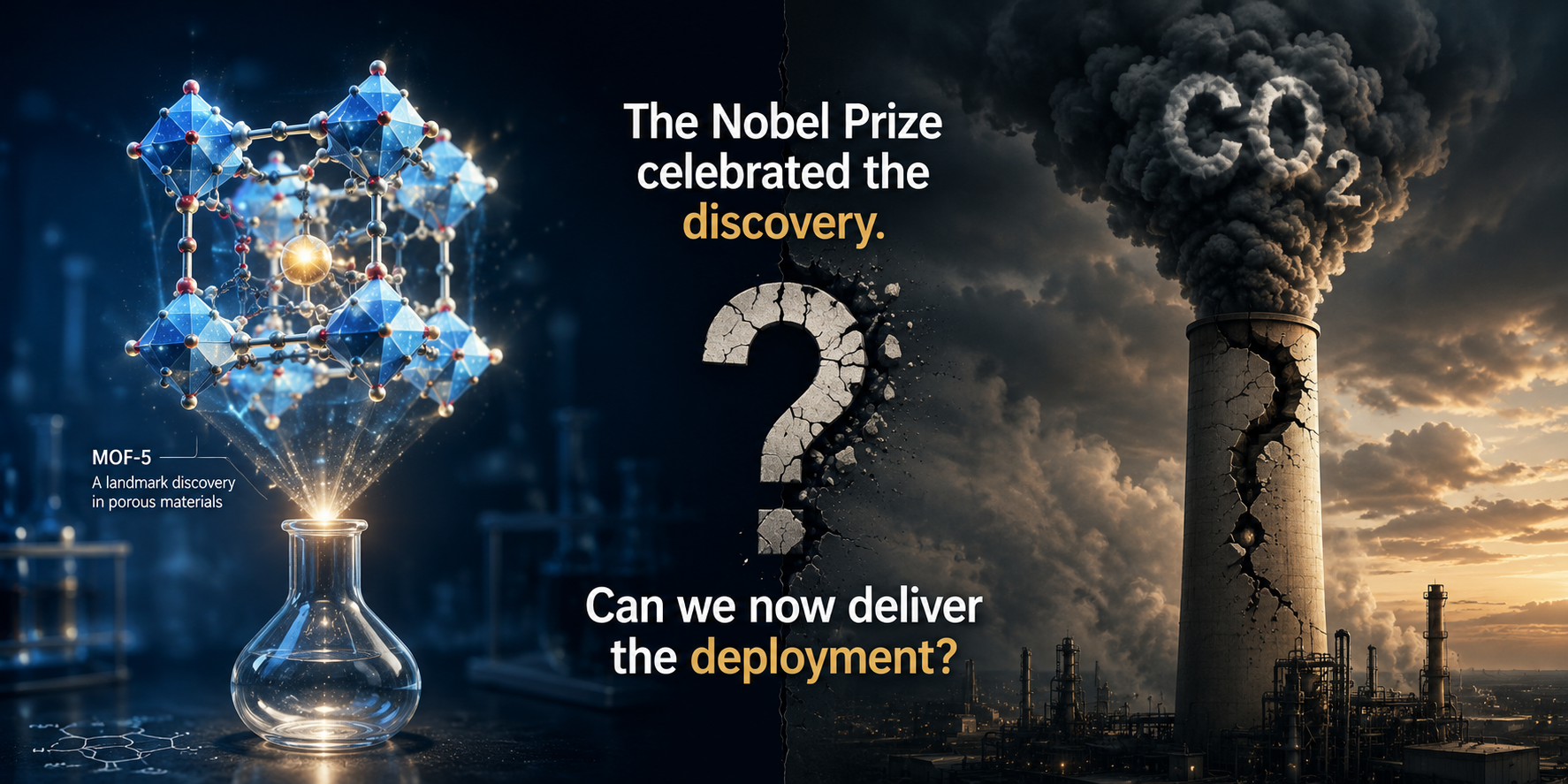 The 2025 Chemistry Nobel Prize Celebrated Porous Materials—But What Are We Still Getting Wrong About Scaling MOFs?