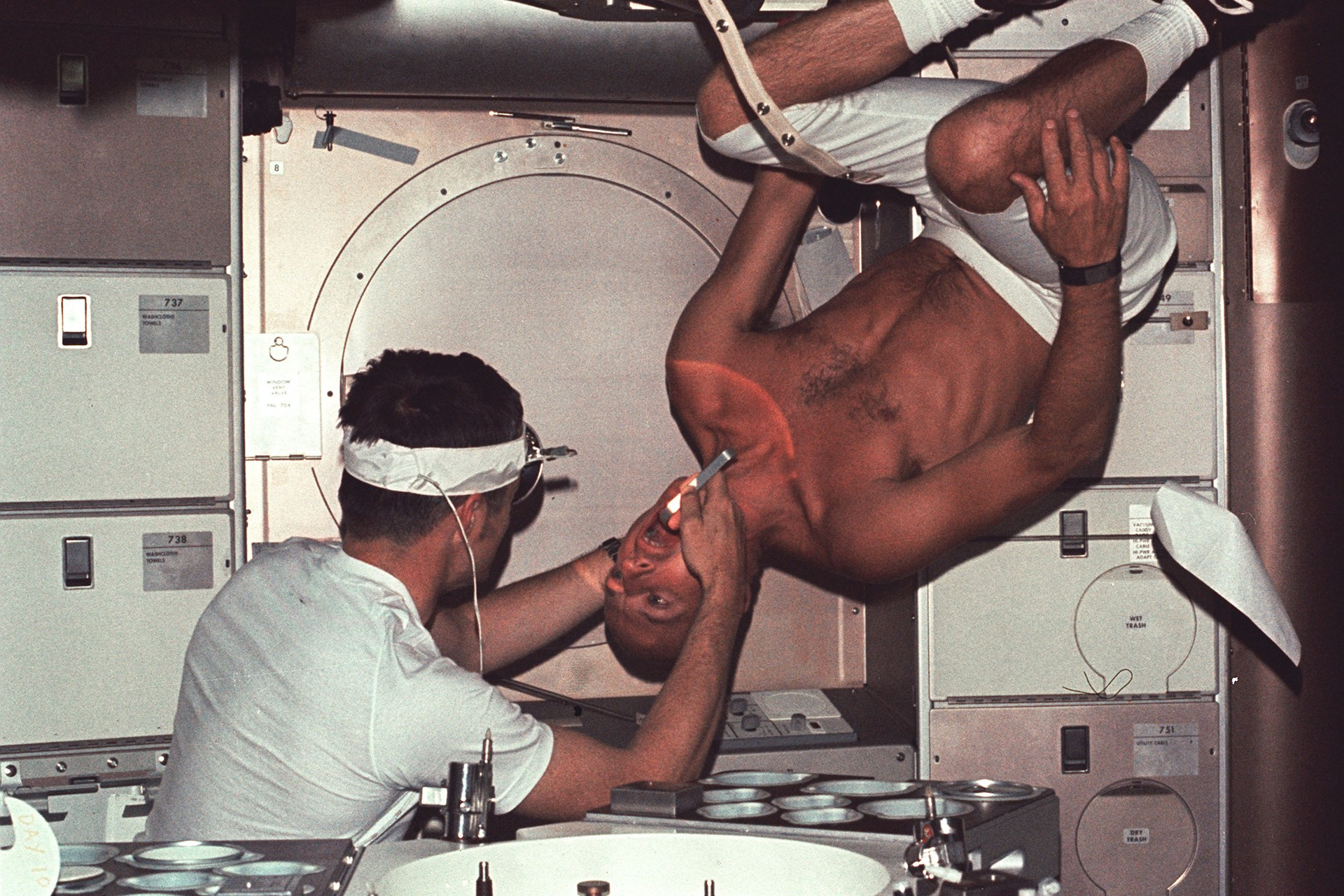 Convenient cardiac monitoring for astronauts