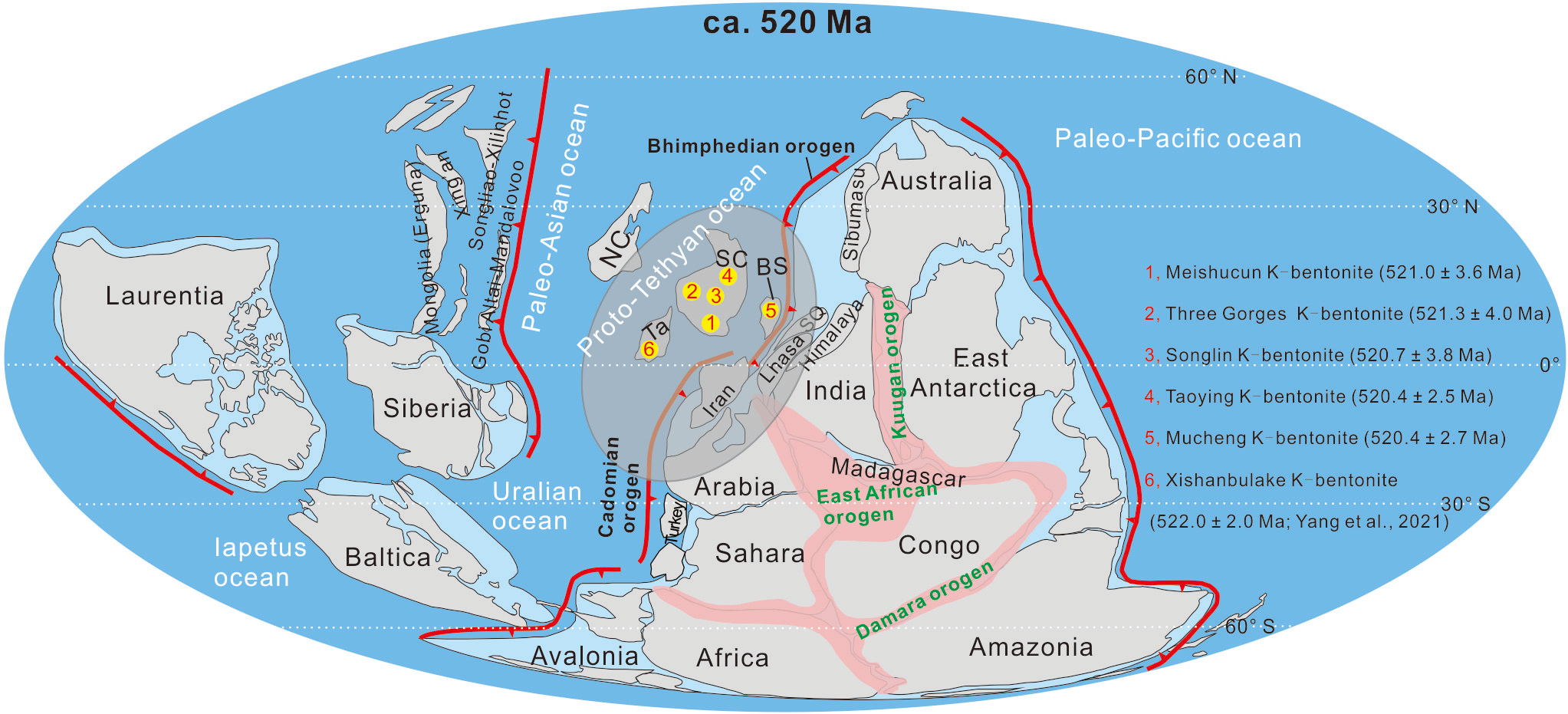 Volcanic ash across continents and a data reboot: Unravelling the mystery of the Cambrian ‘Strangelove ocean’