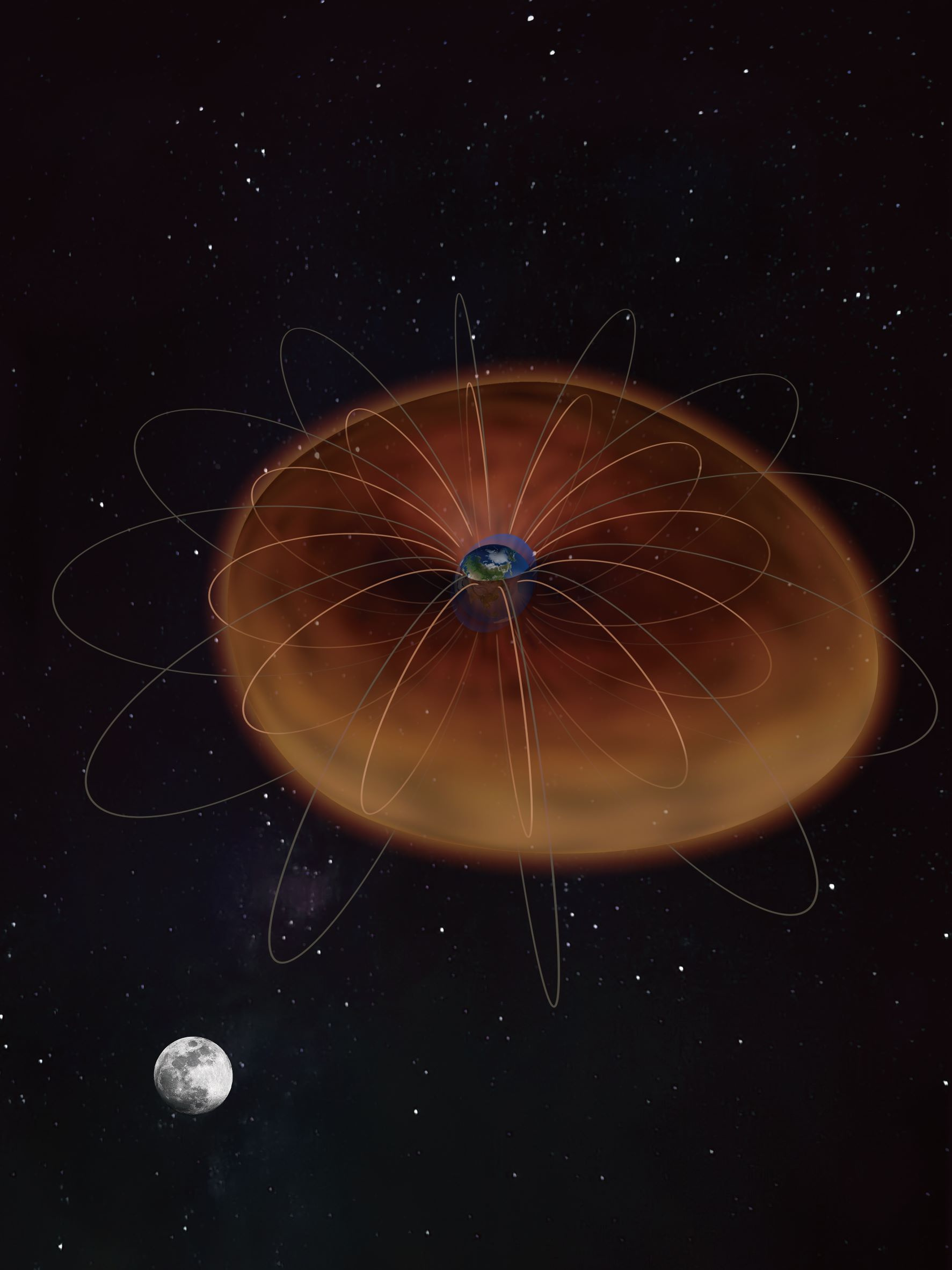 Moon can cause a tide in Earth’s “plasma ocean”