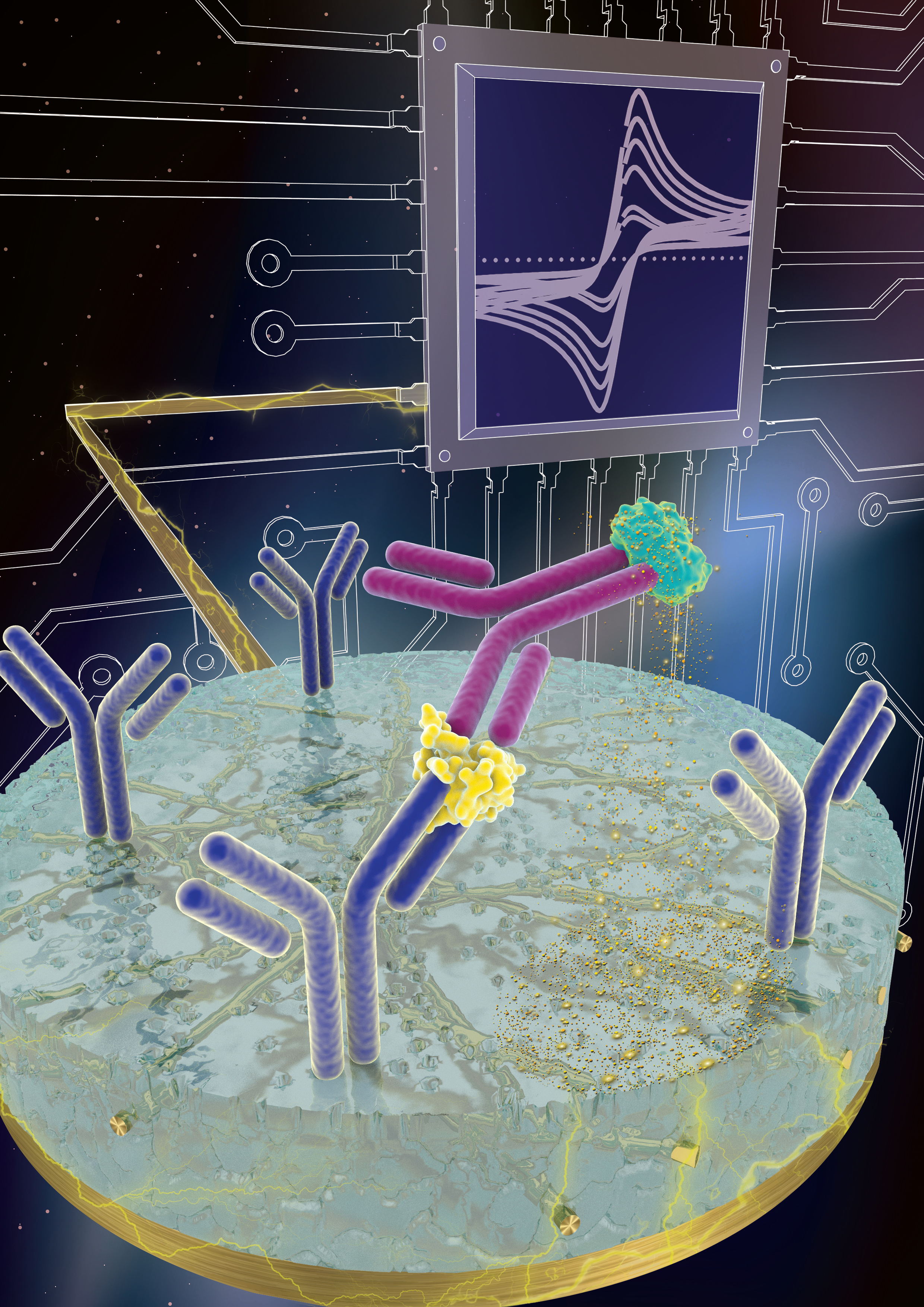Circumventing biofouling using nanotechnology to enable affinity-based electrochemical sensors for diagnostics 
