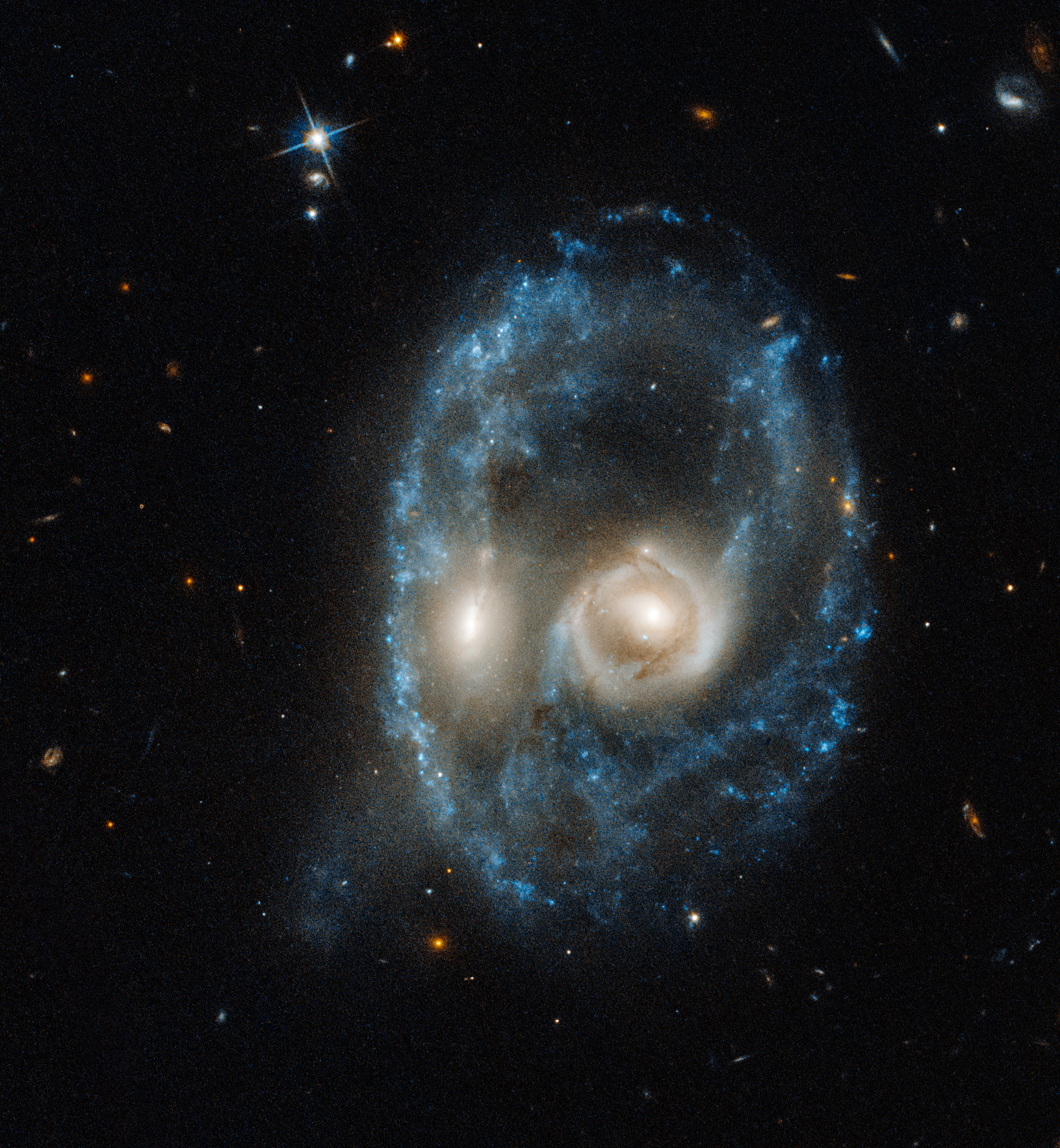 Have you seen NASA's spooky ghost face?
