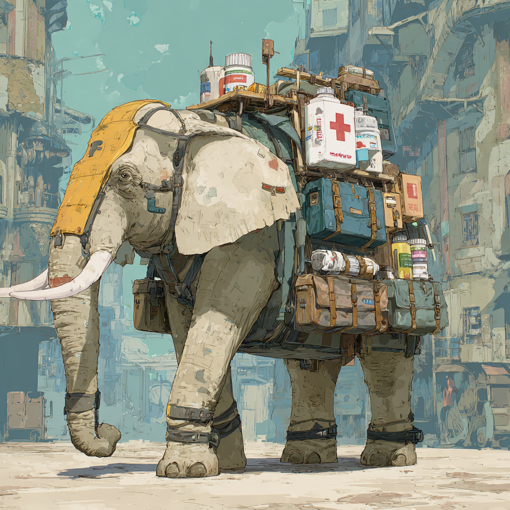 A Pharmaceutical Factory Hidden in Elephant Dung