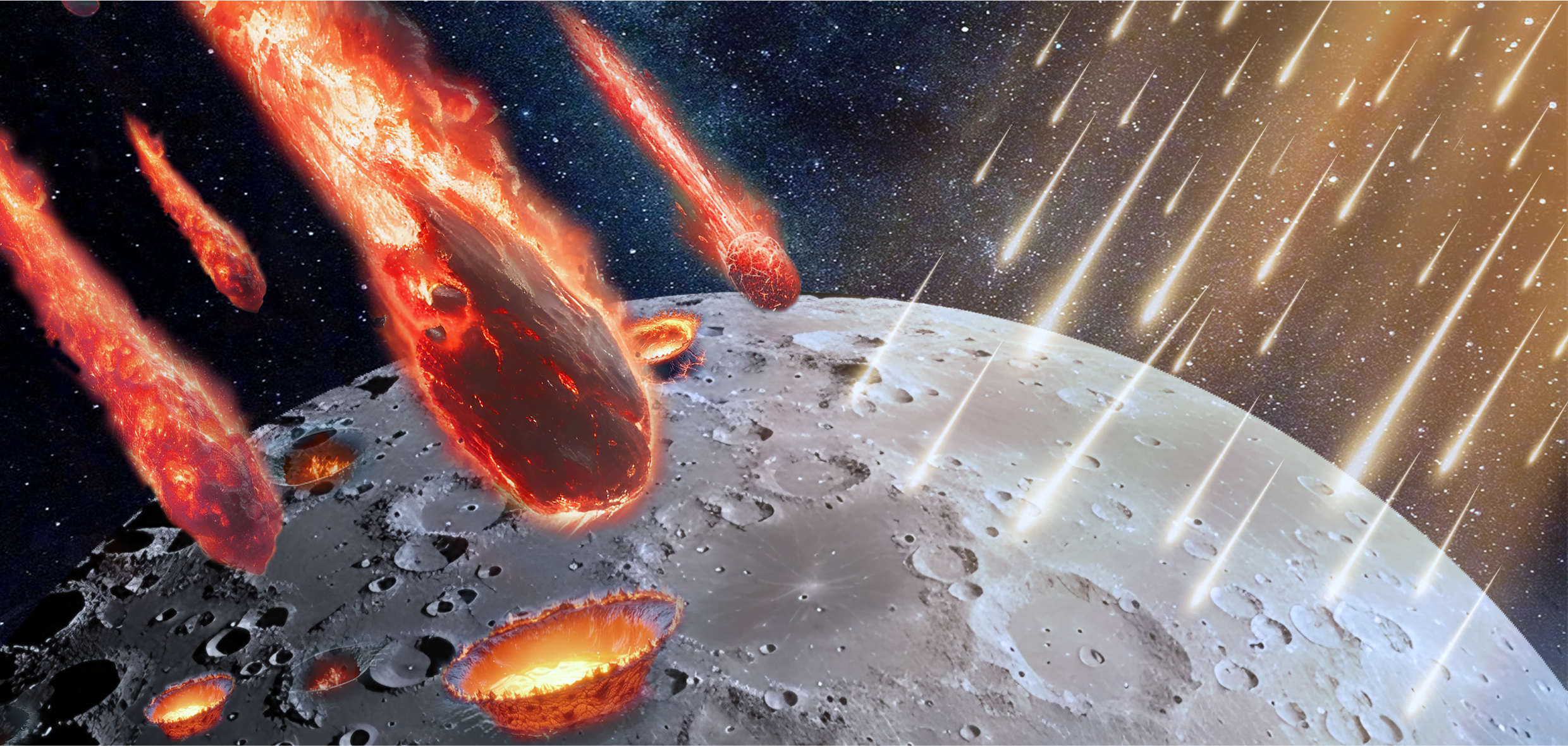 Origins of lunar metallic iron: irradiation versus impacts