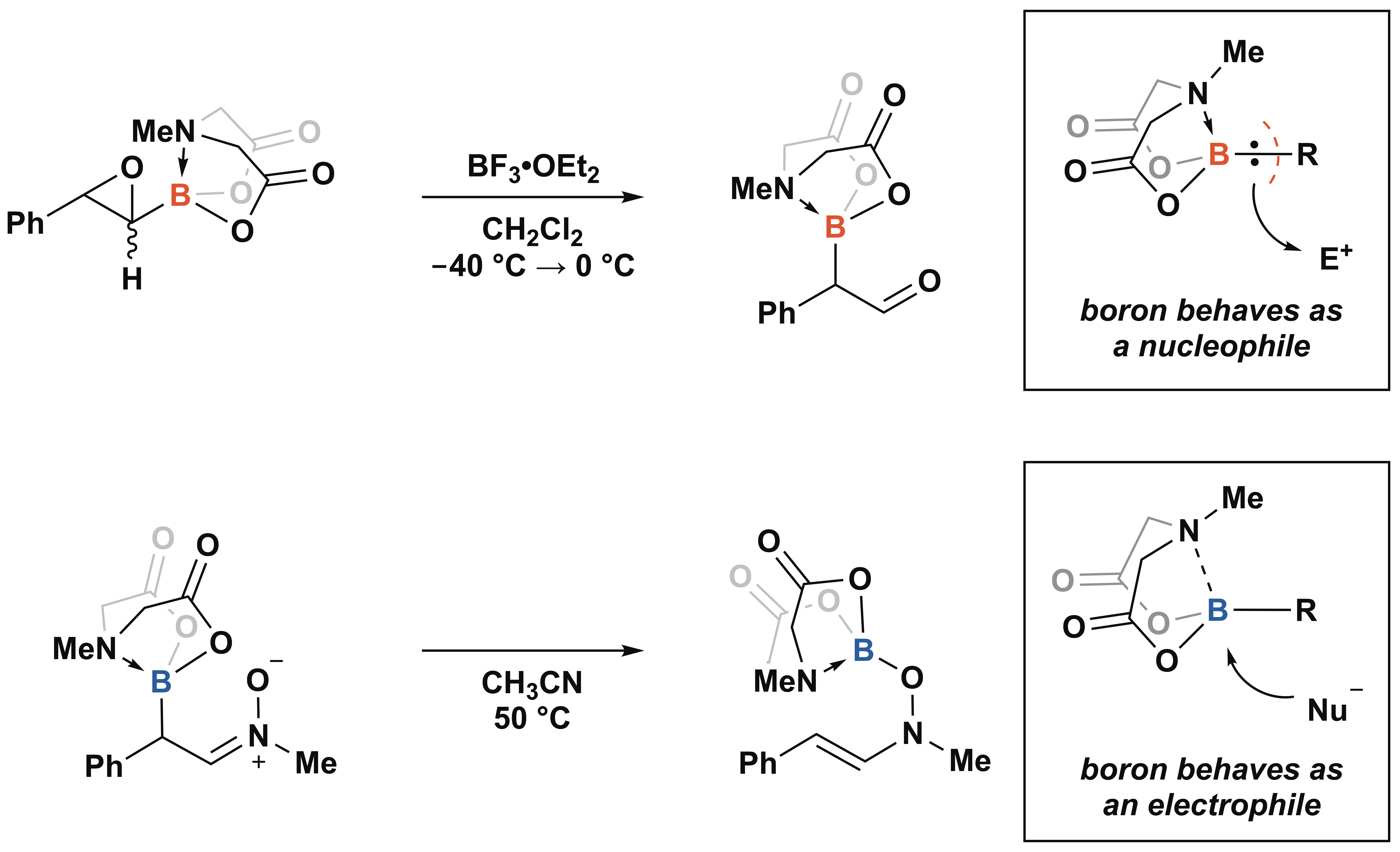 Boron and Hemilability