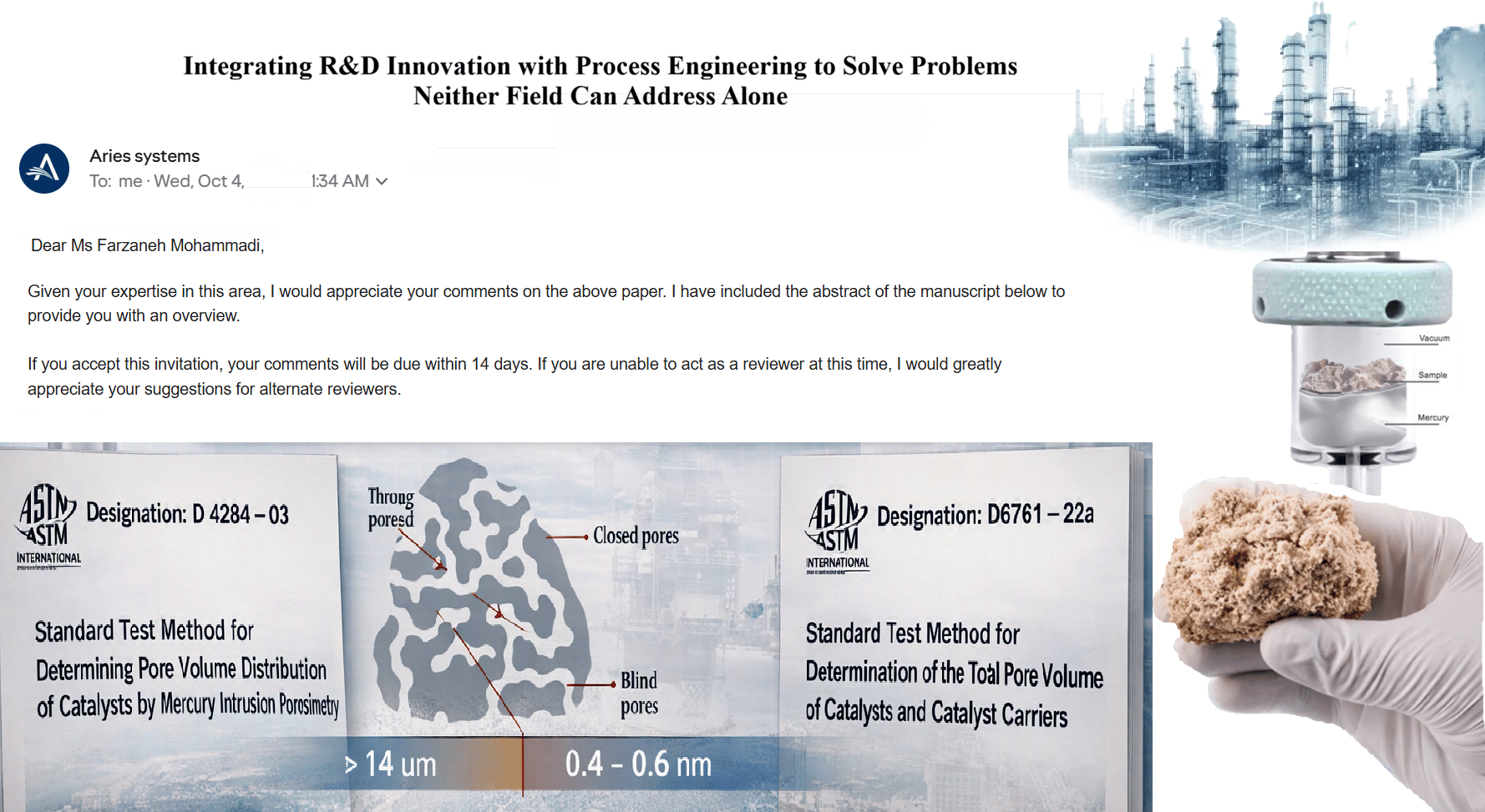 Integrating R&D Innovation with Process Engineering to Solve Problems neither Field Can Address Alone