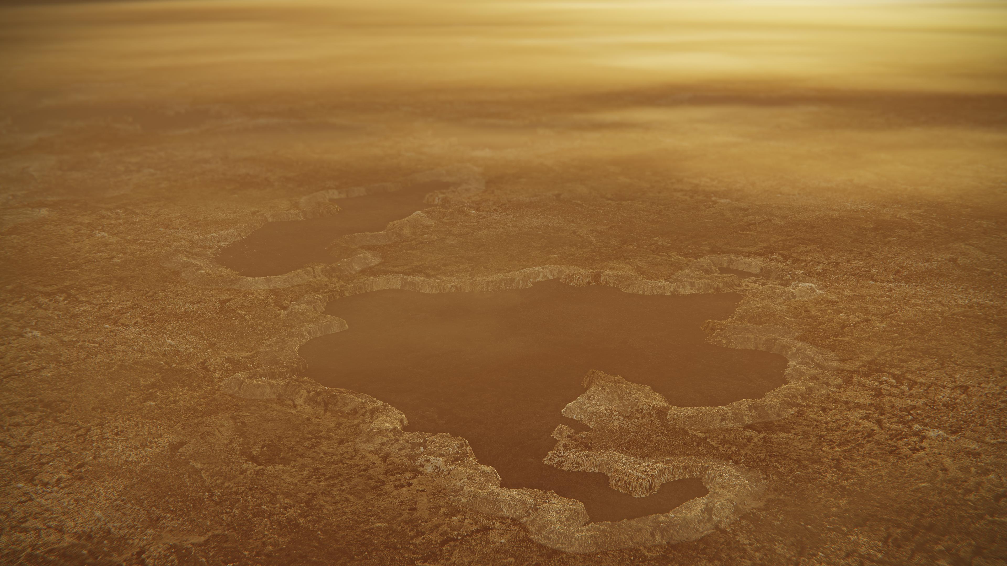 Possible explosion crater origin of small lake basins with raised rims on Titan