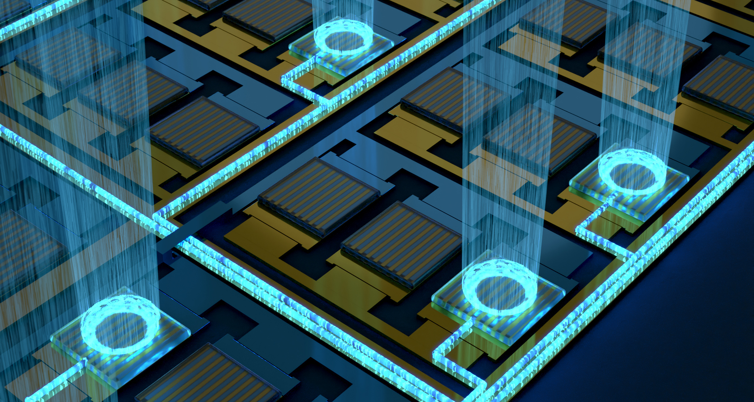 Electrostatically doped silicon photodiodes perform optoelectronic in-sensor computing