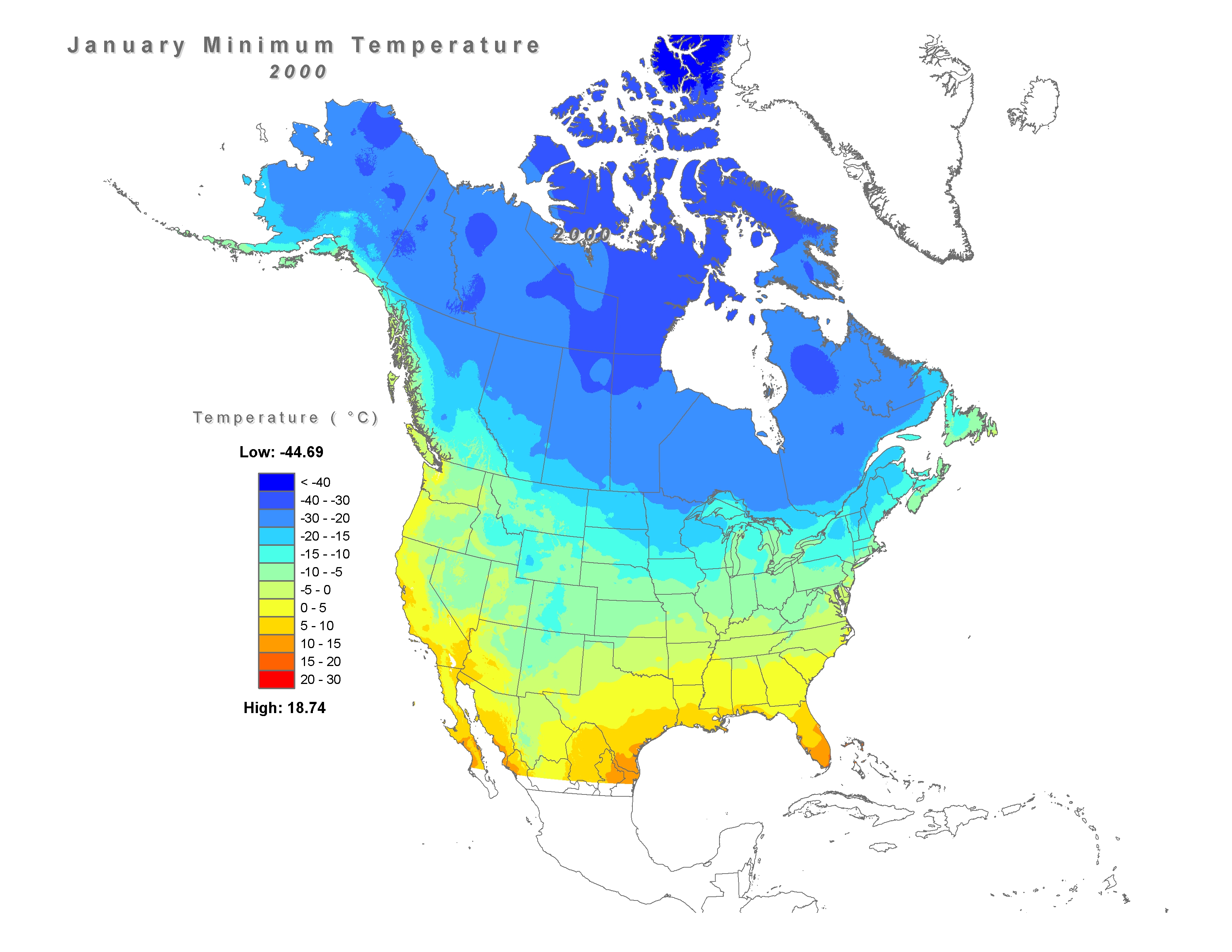 A hundred plus years of North American climate spatial models at the historical monthly time scale