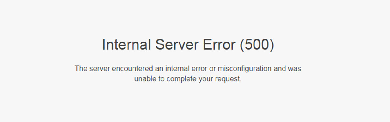 Website woes