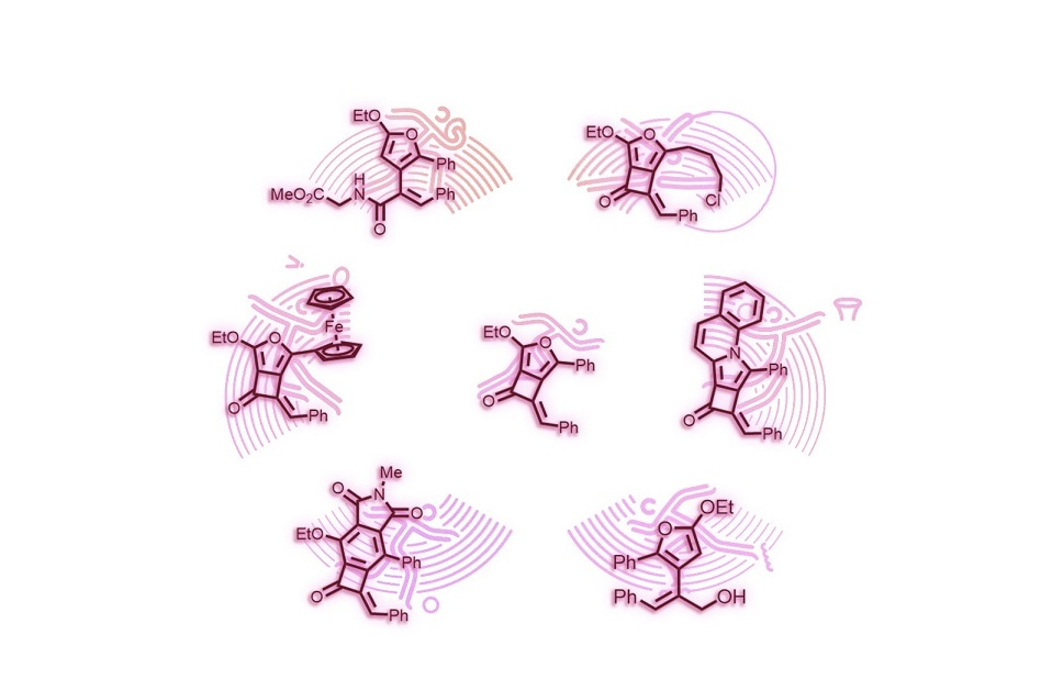 Construction of furan-fused cyclobutanone and synthetic applications as a reactive and versatile building block