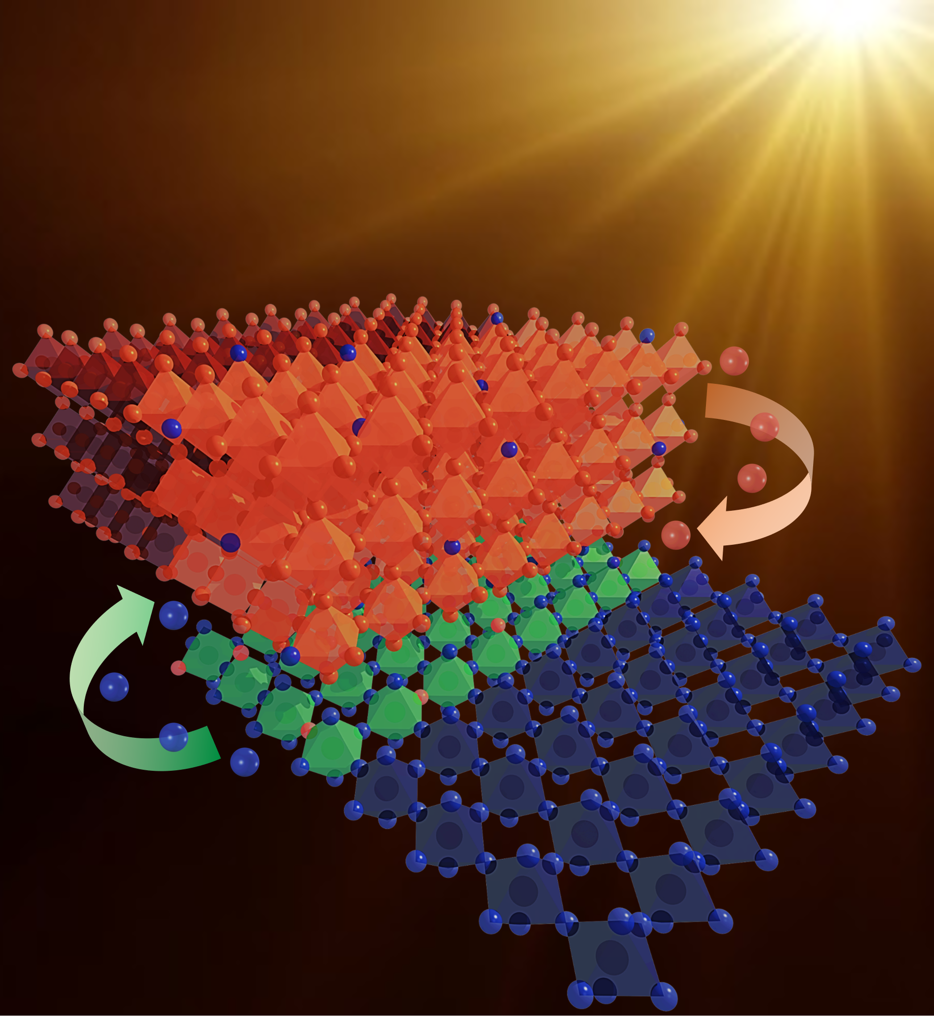 Quantized Halide Inter-diffusion in 2D Perovskite Vertical Heterostructures