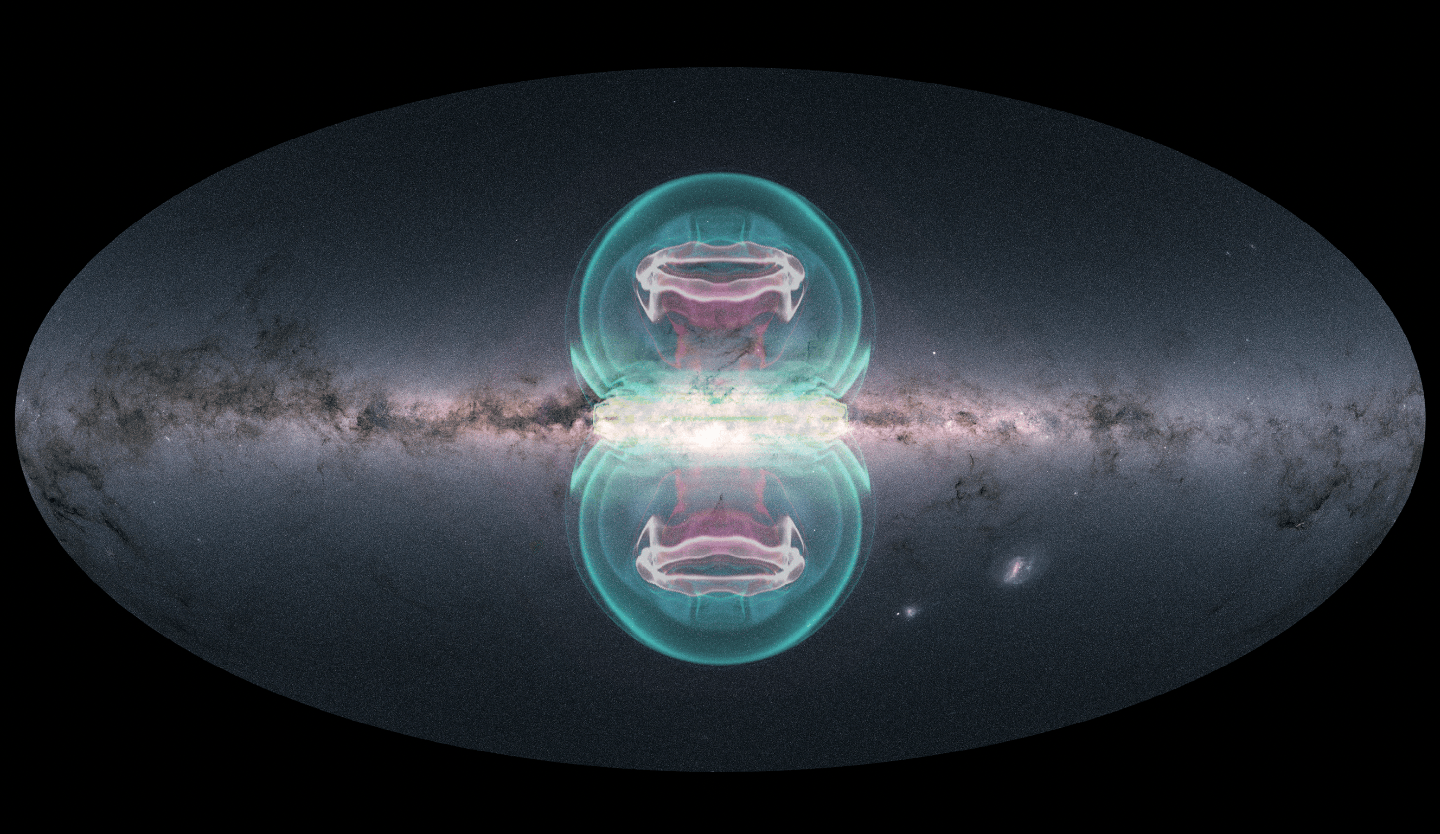 Fermi and eRosita bubbles may originate from past activity of the Galactic black hole